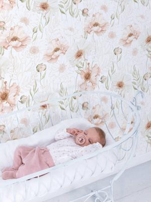 Behang klaprozen poppies LILIPINSO nude