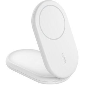 Belkin BoostCharge Hoofdtelefoons, Smartphone Wit USB Draadloos opladen Snel opladen Binnen