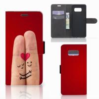 Samsung Galaxy S8 Plus | Wallet Case | met Pasjes | Liefde - Origineel Romantisch Cadeau
