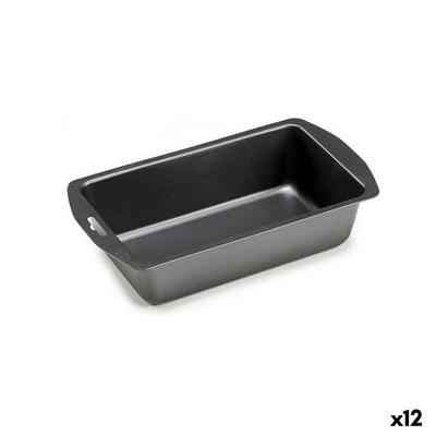Vierkante mal Kinvara Donker grijs Roestvrij staal Koolstofstaal 13 x 6,3 x 30 cm 30 x 5,5 x 13 cm 13 x 5,5 x 30 cm (12 Stuks)
