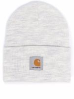 Carhartt WIP bonnet en maille à patch logo - Gris - thumbnail