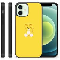 iPhone 12 Mini | Bumper Hoesje | Baby Leopard