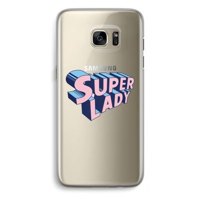 Superlady: Samsung Galaxy S7 Edge Transparant Hoesje