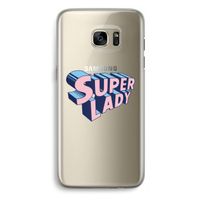 Superlady: Samsung Galaxy S7 Edge Transparant Hoesje