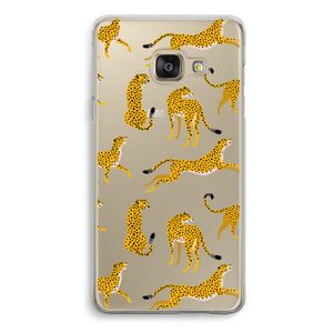 Luipaard: Samsung A3 (2017) Transparant Hoesje