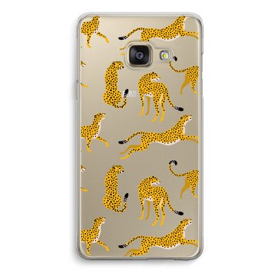 Luipaard: Samsung A3 (2017) Transparant Hoesje