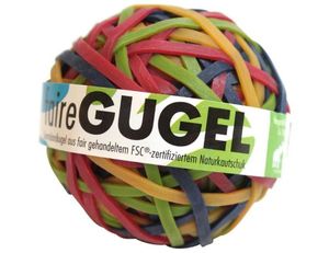 Green & Fair Elastiekjes - natuurrubber - 180 stuks op bal