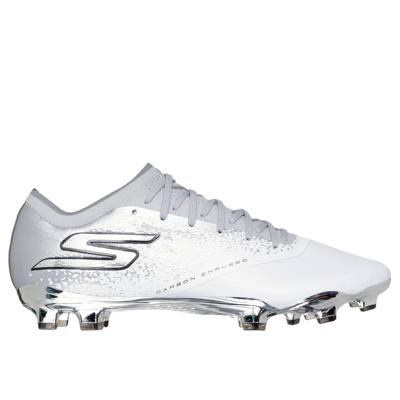 Skechers Razor 1.5 Elite Gras Voetbalschoenen (FG) Wit Zilver Zwart