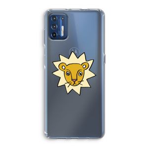 Kleine leeuw: Motorola Moto G9 Plus Transparant Hoesje