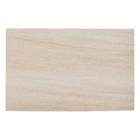 Secret de Gourmet tafel placemat - Natuursteen look - beige - 45 x 30 cm - Tafel onderleggers