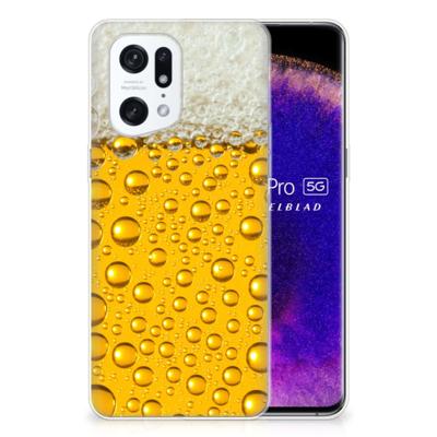 OPPO Find X5 Pro | Siliconen Case | Bier