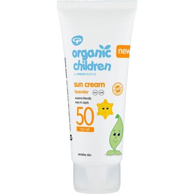 Green People Organic Children Zonnebrand SPF50 Lavendel