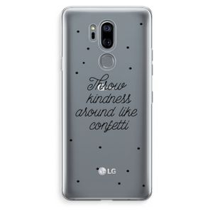 Confetti: LG G7 Thinq Transparant Hoesje