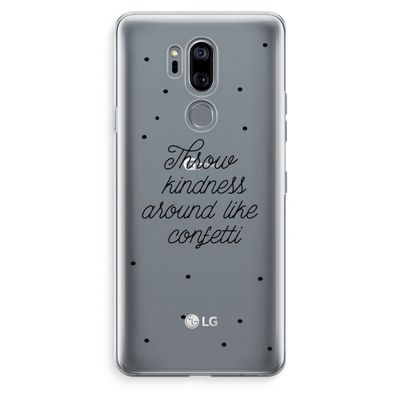 Confetti: LG G7 Thinq Transparant Hoesje