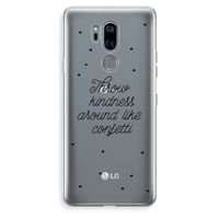 Confetti: LG G7 Thinq Transparant Hoesje