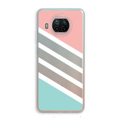 Strepen pastel: Xiaomi Mi 10T Lite 5G Transparant Hoesje