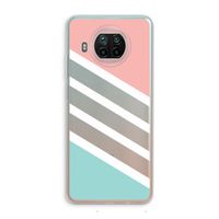 Strepen pastel: Xiaomi Mi 10T Lite 5G Transparant Hoesje