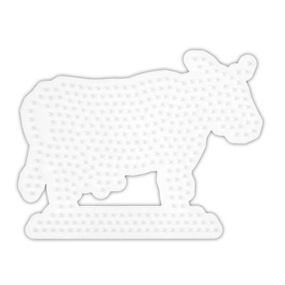 Hama strijkkralenbordje - koe