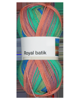 Royal batik Breigaren - Rood