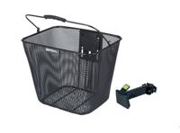 BASIL Fietsmand bilbaobaseasy 26 x 22 x 27 cm - zwart