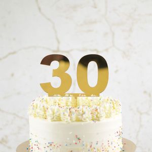 30 Taarttopper - Goud