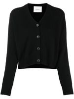 Lisa Yang cardigan boutonné en cachemire - Noir - thumbnail