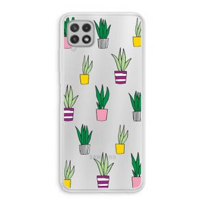 Sanseveria: Samsung Galaxy A22 4G Transparant Hoesje