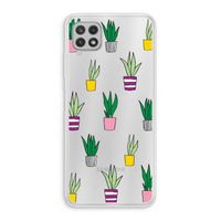 Sanseveria: Samsung Galaxy A22 4G Transparant Hoesje