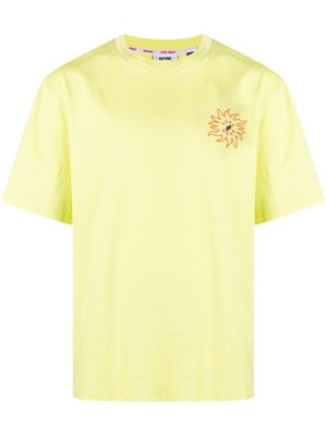 GCDS t-shirt à logo imprimé - Vert