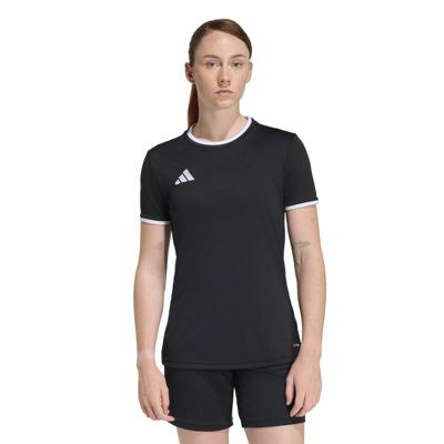 adidas Entrada 26 Voetbalshirt Dames Zwart Wit