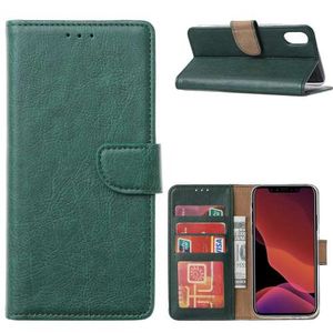 Flip Cover Groen Huawei P40 met Pasjeshouder