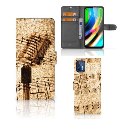 Motorola Moto G9 Plus | Telefoonhoesje met foto | Bladmuziek