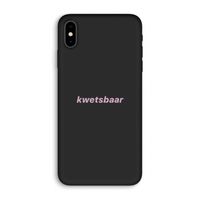 kwetsbaar: iPhone XS Max Biologisch afbreekbaar hoesje