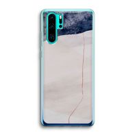 Stone White: Huawei P30 Pro Transparant Hoesje