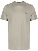 Fred Perry t-shirt Ringer à logo brodé - Gris - thumbnail