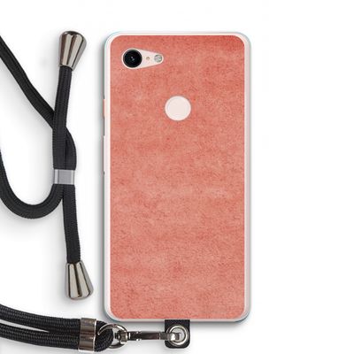 Marrakech Walls: Pixel 3 XL Transparant Hoesje met koord