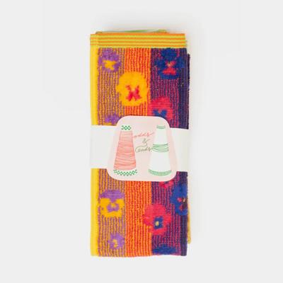 Foekje Fleur Odds & Ends Gastendoekje Duo (#54 pansy)