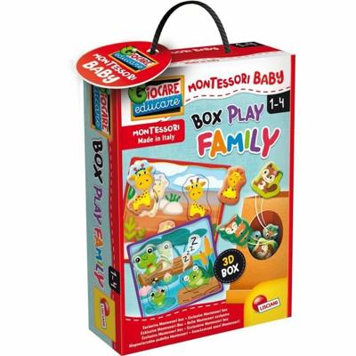Educatief Spel Lisciani Giochi Play Family Multicolour (18 Onderdelen)