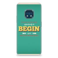 Nokia XR20 | Siliconen hoesje | met naam Quote Begin