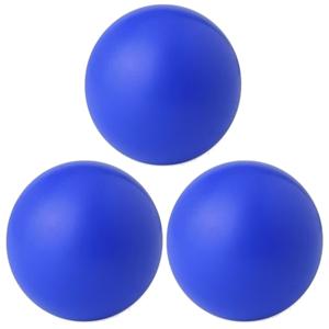 Anti stressballen Relaxman - 3x stuks - blauw - 6 cm - Mindfullness - Relax - Ontspannen artikelen