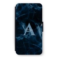 Midnight Marble: iPhone 11 Pro Max Flip Hoesje