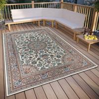 Buitenkleed Kadi - Crème/Beige maat: 235x160cm - materiaal: Polypropyleen - Dekbed-Discounter.nl
