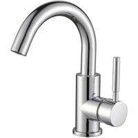 Chromen Wastafelmengkraan - Rond Design - Waterbesparend