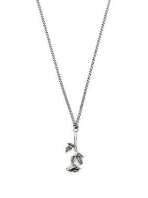 Emanuele Bicocchi collier à pendentif Wild Rose - Argent