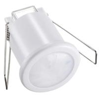 PIR bewegingssensor met schemerschakelaar - 360° Detectie - Opbouw - 8 meter bereik - Max. 400 Watt - IP20 voor binnen - Wit