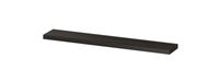 INK wandplank in houtdecor 3,5cm dik vaste maat voor vrije ophanging inclusief blinde bevestiging 80x20x3,5cm, intens eiken - thumbnail