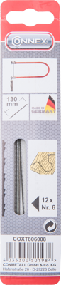 Connex Figuurzaagblad Taifun Nr.6 (12St) - COXT806008