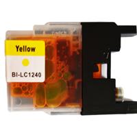 Huismerk Brother LC-1240Y cartridge geel Huismerk Brother LC-1240Y cartridge geel