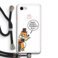 Geen Gezeik: Pixel 3 Transparant Hoesje met koord