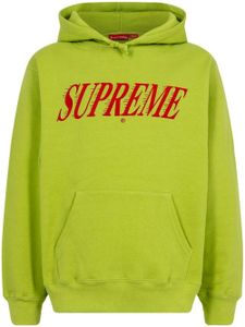 Supreme hoodie Crossover - Vert